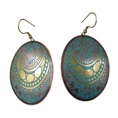 Boucles d’oreilles commerce équitable